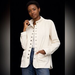 🤍 NWT! Anthropologie Sandrine Rose Denim Jacket